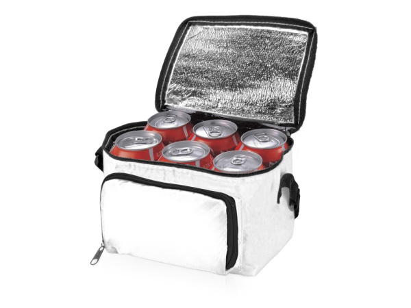 Сумка-холодильник «Macey», Цвет белый/черный