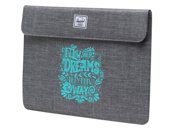 Чехол для ноутбука 15-16" Herschel Spokane, Цвет серый меланж