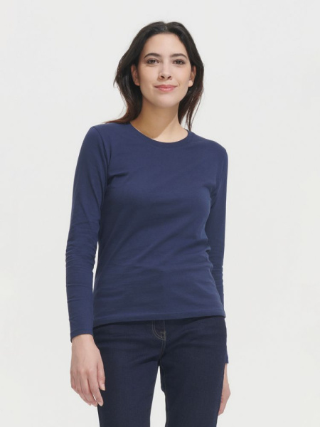 Футболка с длинным рукавом Imperial LSL Women, белая, S–XXL