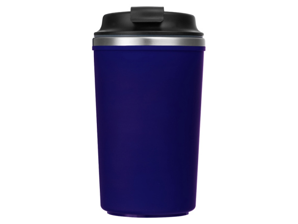 Герметичная термокружка на присоске «Kick», 350 мл, Цвет синий