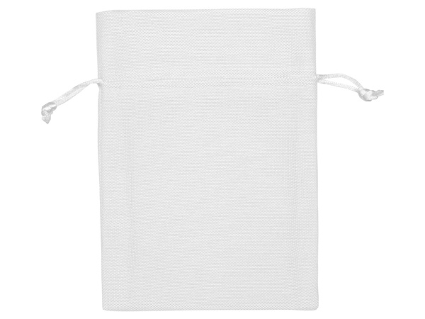 Мешочек подарочный средний, Цвет белый