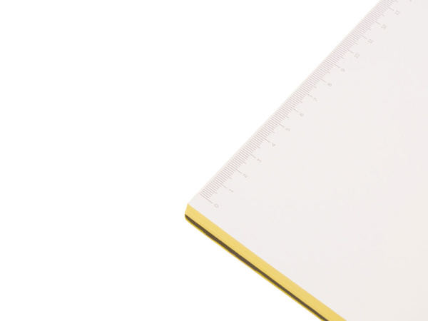 Бизнес-блокнот А5 «C1» soft-touch, Цвет желтый