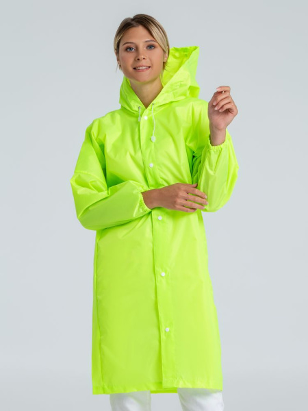 Дождевик унисекс Rainman Strong, желтый неон, XS–XXL