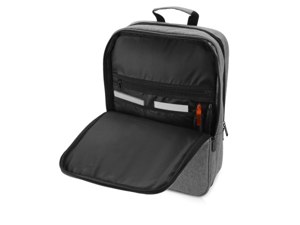 Рюкзак «Деним», Цвет серый/черный