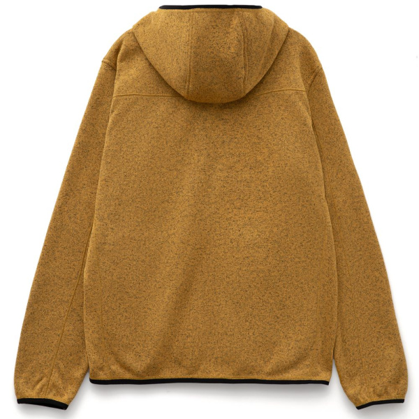 Куртка с капюшоном унисекс Gotland, горчичная, S–XXL