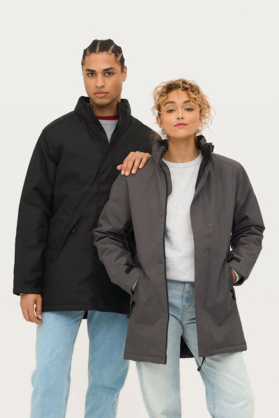 Куртка на стеганой подкладке Robyn, темно-серая, XS–4XL