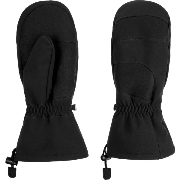 Варежки Lillehammer, черные, S–XL