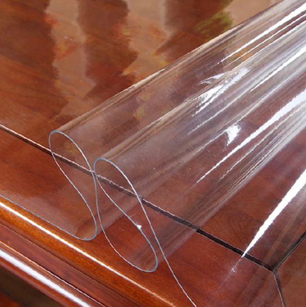 Пленка из ПВХ для подоконника 140x30 см "Тепломакс" Гибкое стекло (толщина 0.7 мм)