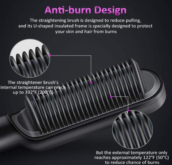 Электрическая расческа Выпрямитель Straight comb FH909 (выпрямление волос)