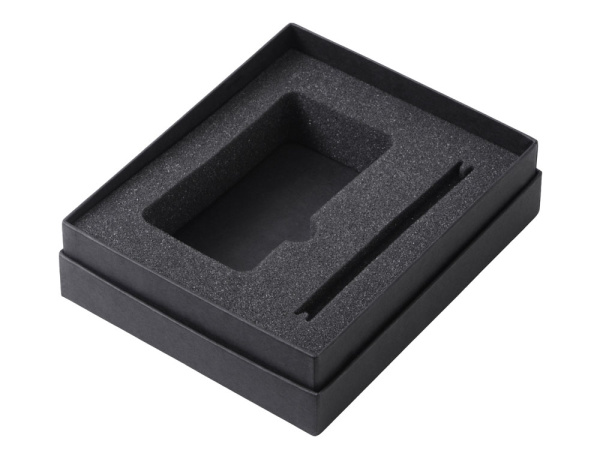 Подарочный набор "Color it" с металлической ручкой и повербанком, Размер 5000 mAh, Цвет серый