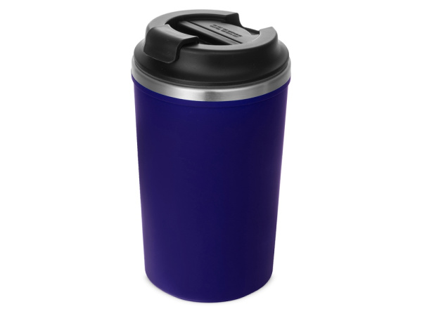 Герметичная термокружка на присоске «Kick», 350 мл, Цвет синий