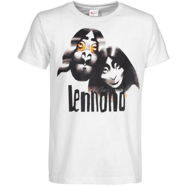 Футболка «Меламед. John Lennon, Yoko Ono», белая, S–XXL
