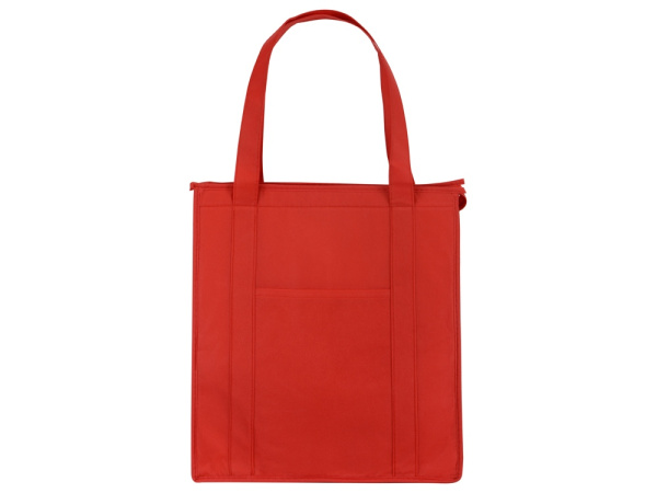 Сумка для покупок «Zeus» с изоляцией, 80 г/м2, Цвет красный