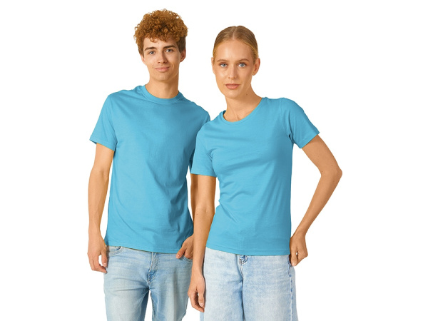 Футболка «Heavy Super Club 2.0» женская, Размер XL, Цвет лазурный