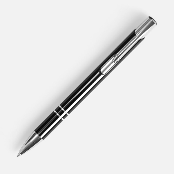 Ручка шариковая Keskus, черная, 13,7х0,8 см