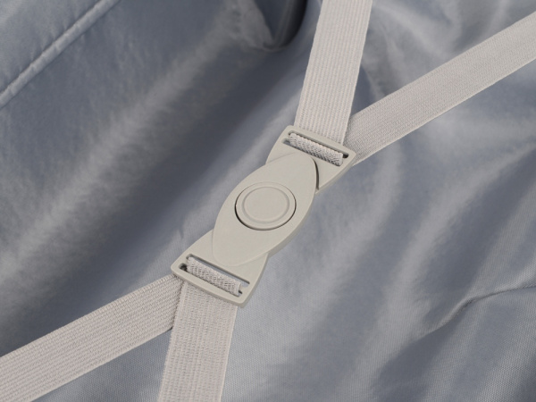 Чемодан Travel, Цвет серый