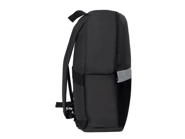 Рюкзак «Merit» со светоотражающей полосой, Цвет темно-серый/черный