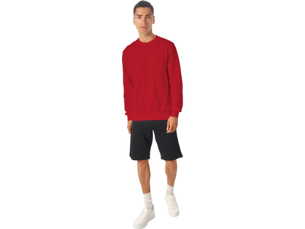 Свитшот «Warsaw», унисекс, Размер 2XL, Цвет красный