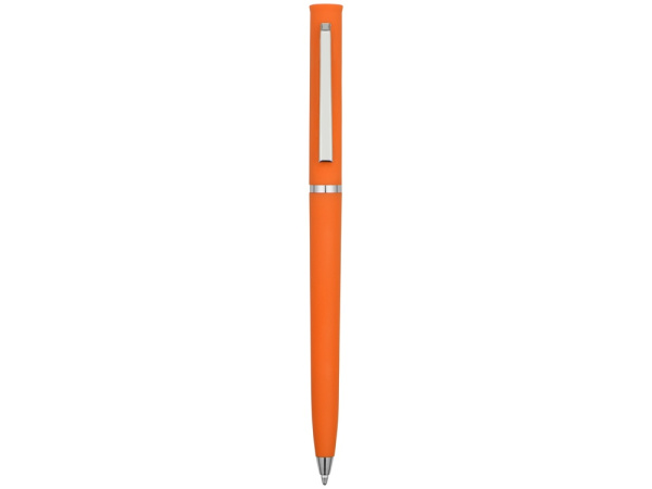 Ручка пластиковая шариковая «Navi» soft-touch, Цвет оранжевый