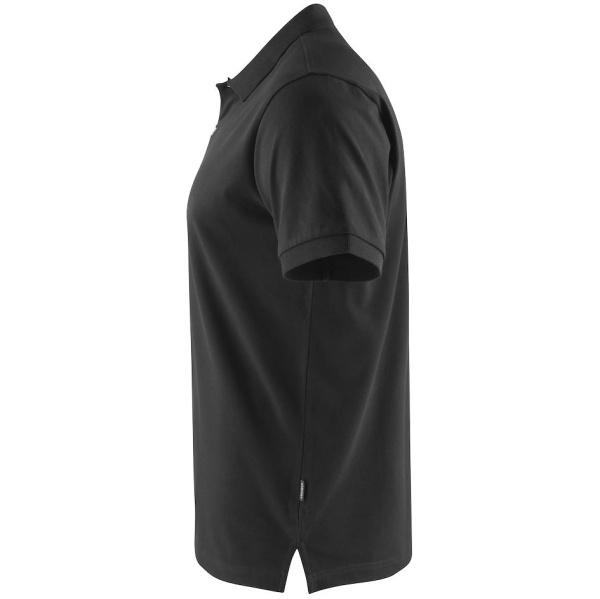 Рубашка поло мужская Sunset, черная, S–4XL