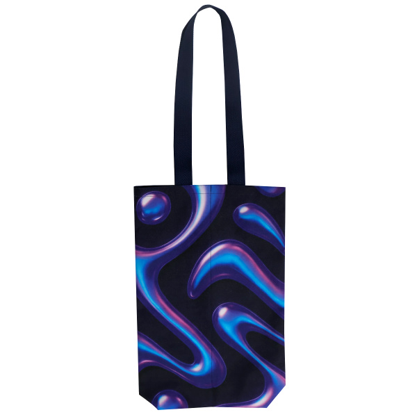 Сумка-шоппер для вина Вогги с полноцветной печатью