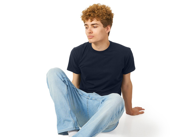 Футболка «Heavy Super Club» мужская, Размер S, Цвет темно-синий