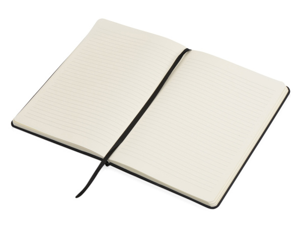 Блокнот А5 «Magnet» soft-touch с магнитным держателем для ручки, Размер A5, Цвет черный