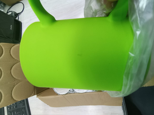 Кружка с покрытием soft-touch «Barrel of a Gum», Цвет зеленое яблоко