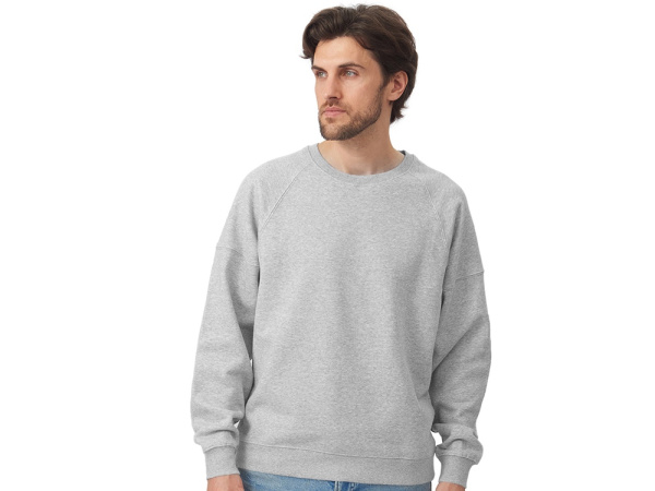 Свитшот оверсайз «Paris», унисекс, Размер XL, Цвет серый меланж