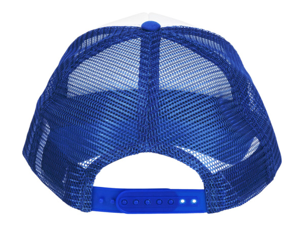 Бейсболка «Trucker», Цвет ярко-синий/белый