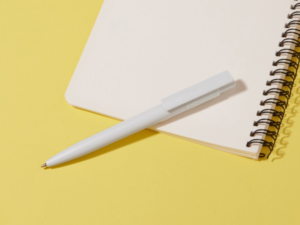 Ручка шариковая «Recycled Pet Pen Pro Ocean» из океанского пластика, Цвет белый