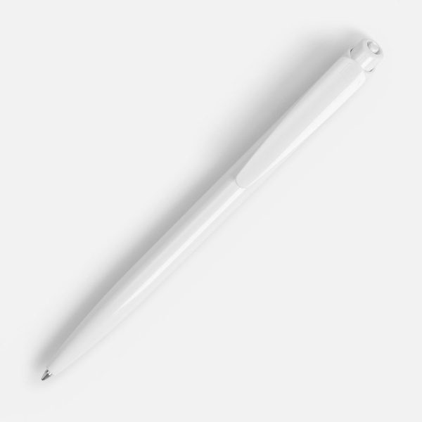 Ручка шариковая Senator Dart Polished, белая, 14,3x1 см