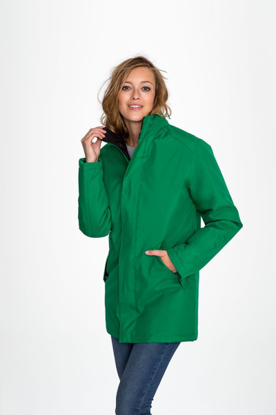Куртка на стеганой подкладке Robyn, зеленая, XS–4XL