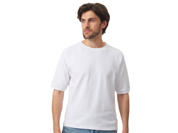 Футболка c рукавом реглан «Warsaw» унисекс, Размер S, Цвет белый