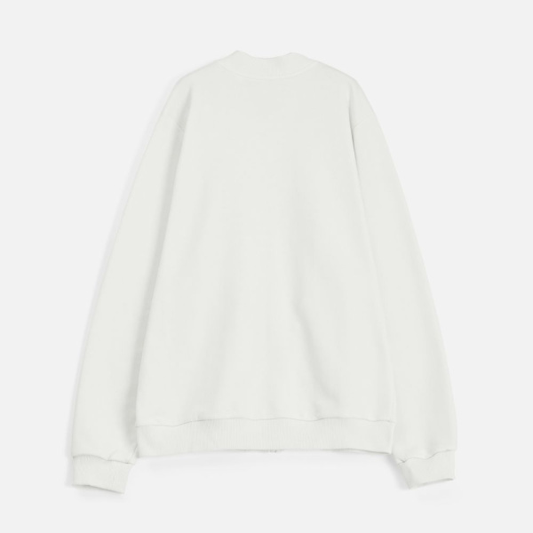 Бомбер унисекс Townie, молочно-белый, S–XL