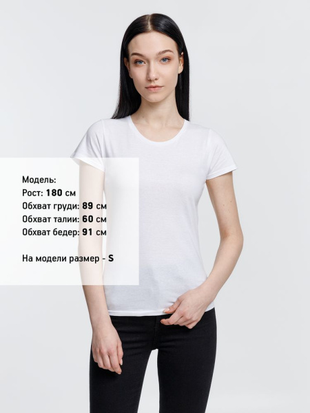 Футболка женская Crusader Women, белая, S–3XL