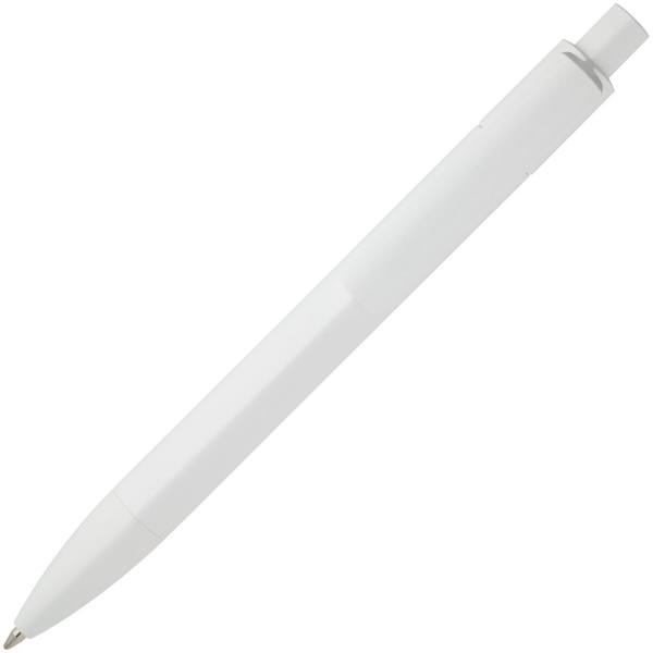 Ручка шариковая Prodir DS4 PMM-P, белая, 14x1,3 см