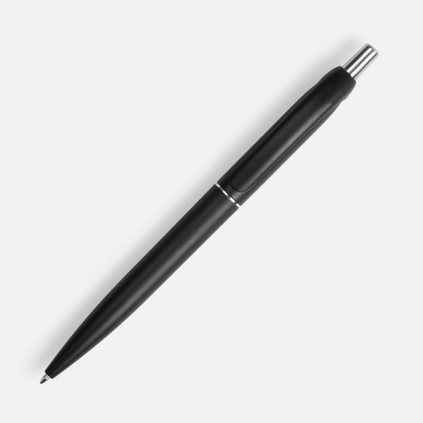 Ручка шариковая Bright Spark, черный металлик, 14,5х1 см