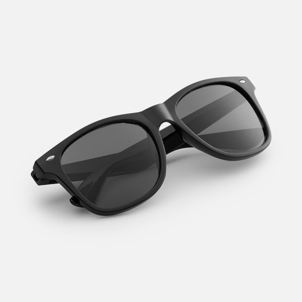 Очки солнцезащитные Sundance, ver.2, черные, 14,5x5 см