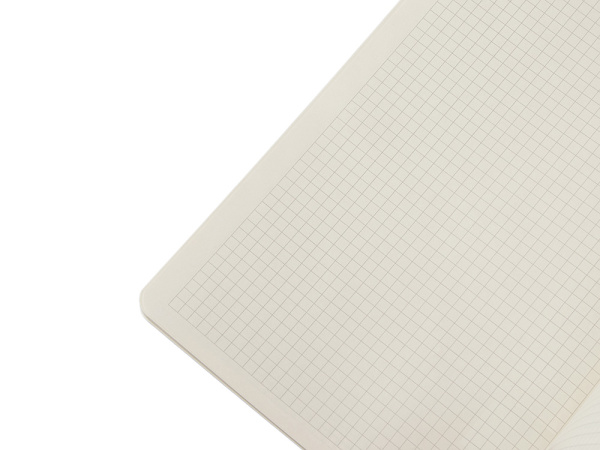 Блокнот в гибкой обложке A5 «Виспи 2.0» в клетку, Цвет красный