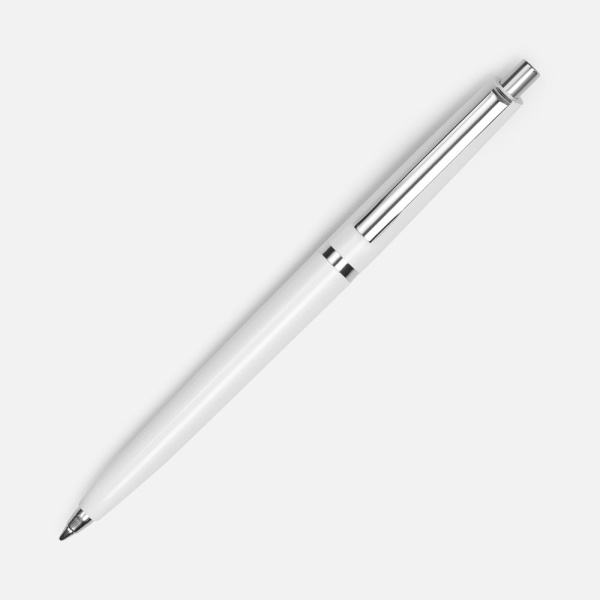 Ручка шариковая Classic, белая, 13,5х0,9