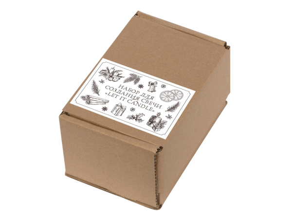 Набор для создания свечи «Let it Candle», Цвет белый