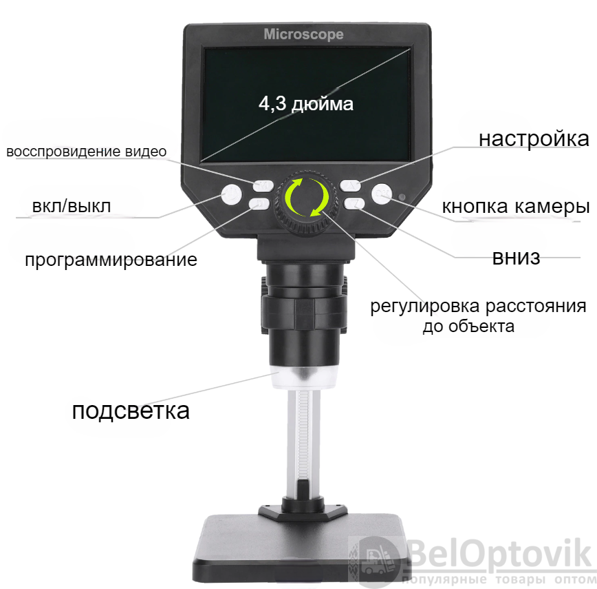 Микроскоп стереоскопический цифровой MAGUS Stereo D9T LCD