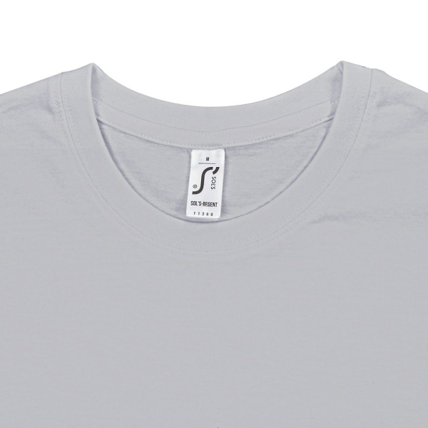 Футболка унисекс Regent 150, серая, XS-3XL
