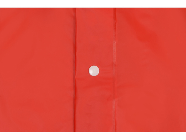 Дождевик «Hawaii» c чехлом унисекс, Размер XL-2XL, Цвет красный
