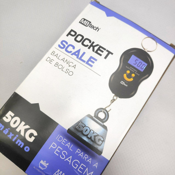 Портативные электронные весы (Безмен) Portable Electronic Scale до 50 кг / Карманные весы
