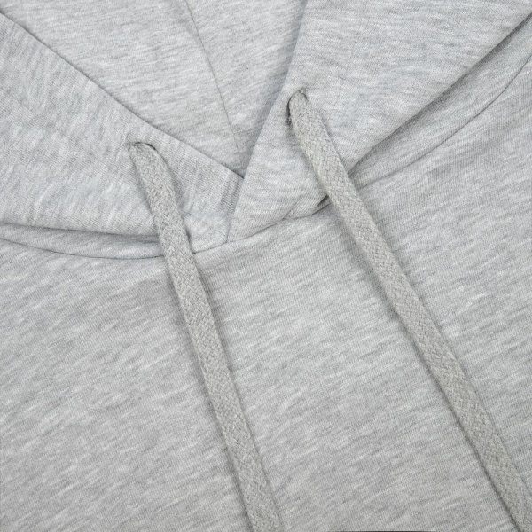 Худи унисекс Tuloksa 280, серый меланж, XS–5XL