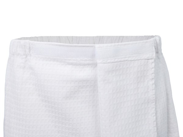 Килт для бани вафельный «Tranquil», мужской, Цвет белый