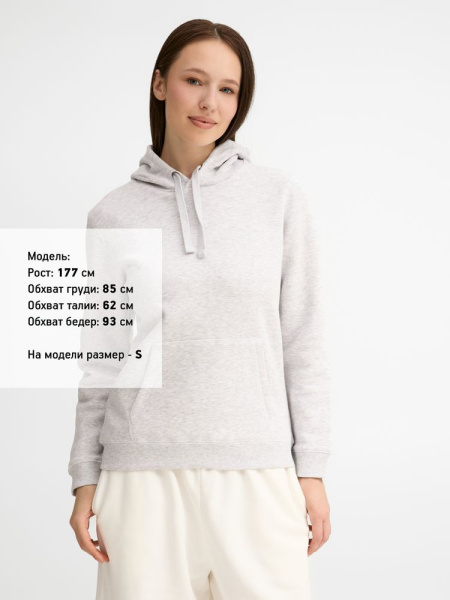 Толстовка женская Spencer Women, светло-серый меланж, ХS–ХXL