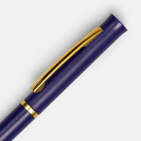 Ручка шариковая Euro Gold, синяя, 13,3х0,8